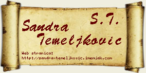 Sandra Temeljković vizit kartica